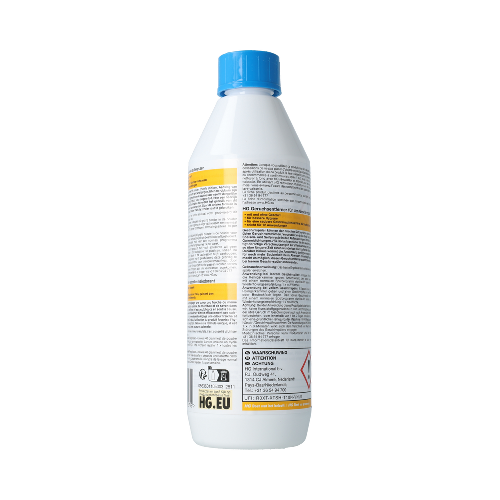 HG Tegen stinkende vaatwasser 500.00 Gram
