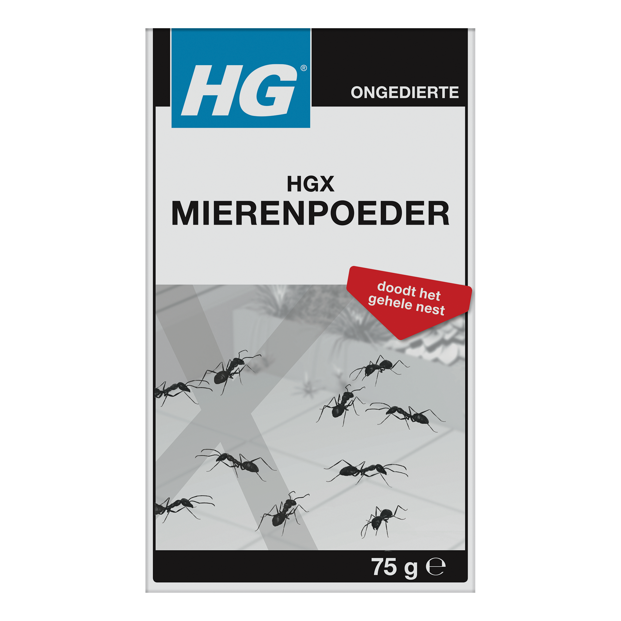 HG X mierenpoeder 75.00 Gram