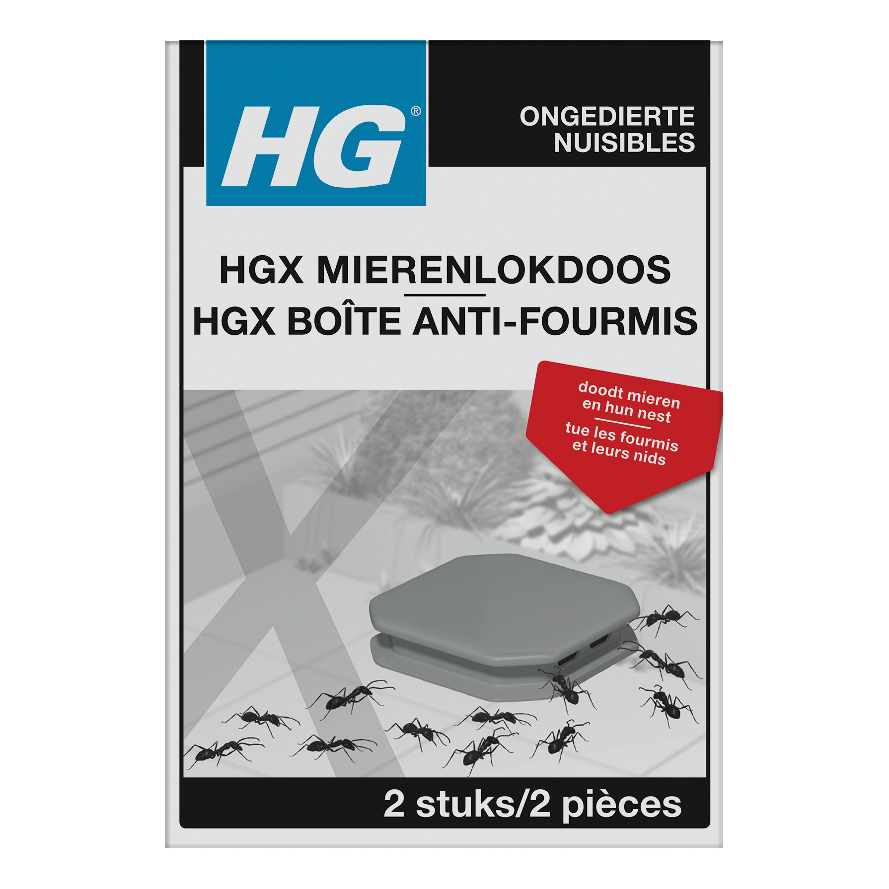HG X mierenlokdoos 2.00 Stuks
