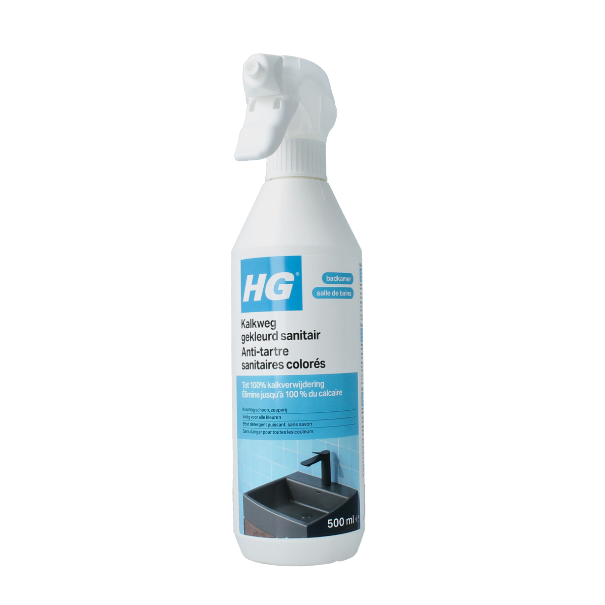 HG Kalkweg gekleurd sanitair 500.00 Milliliter