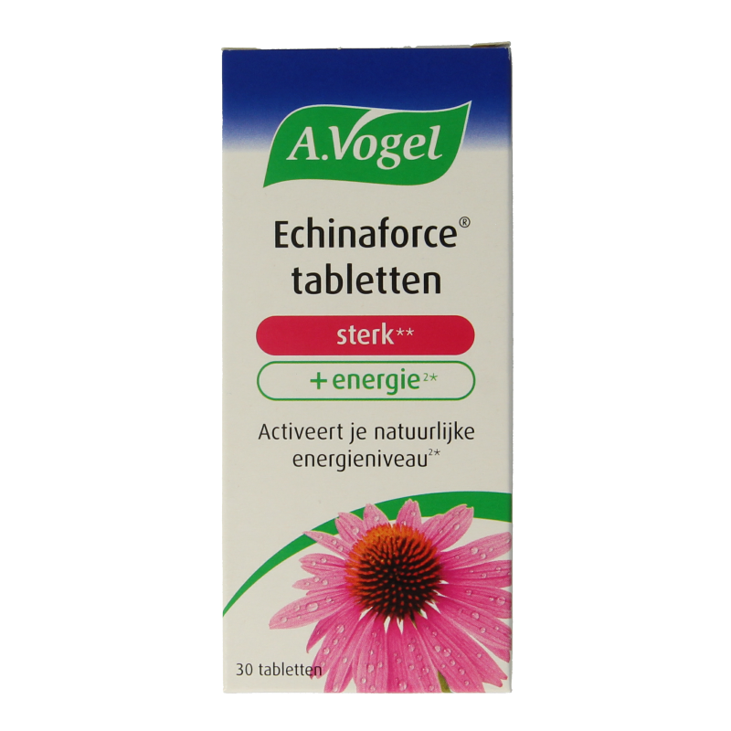 A Vogel Echinaforce tablet sterk & energie 30 Tabletten
