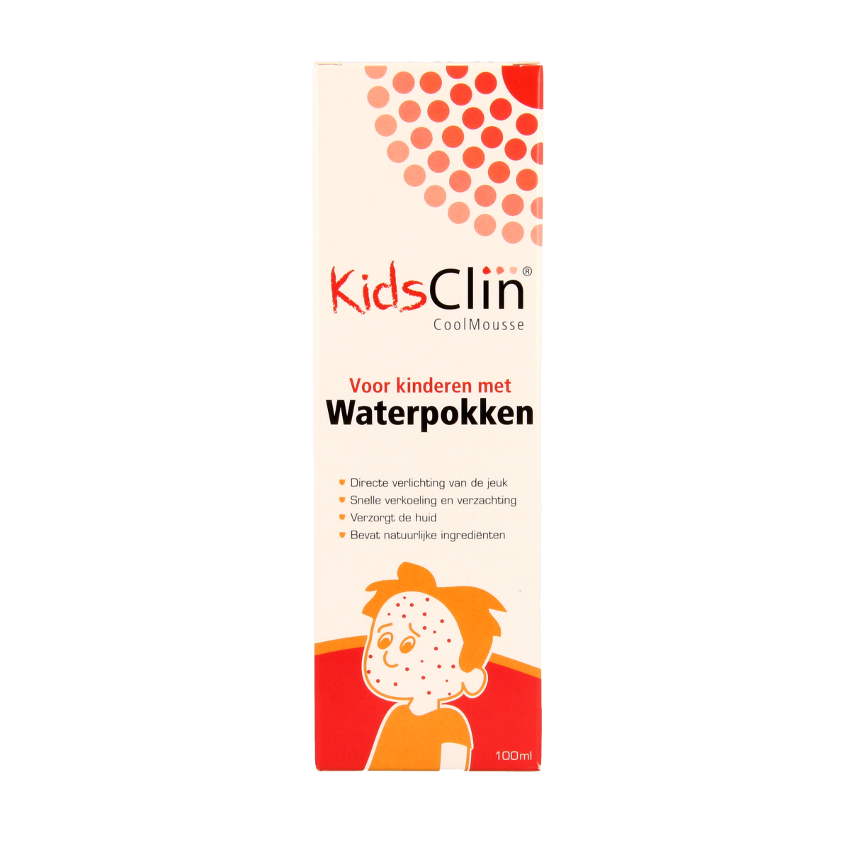 Kidsclin Waterpokkenschuim 100.00 Milliliter
