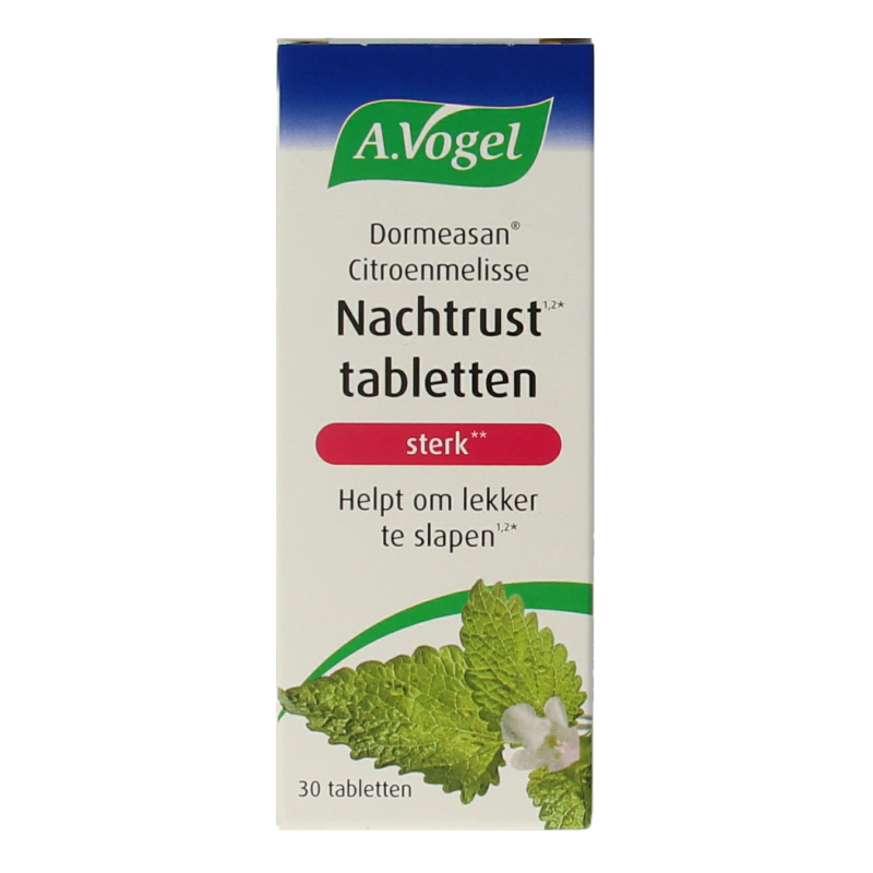 A Vogel Nachtrust sterk 30 Tabletten