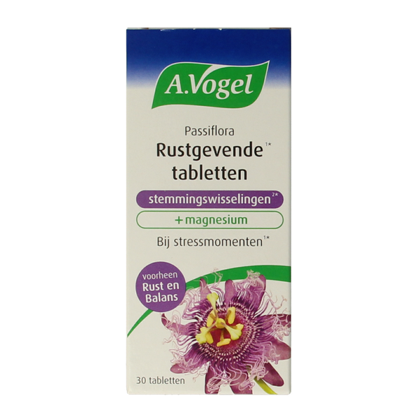 A Vogel Passiflora rustgevende tabl. stemmingswisselingen 30.00 Tabletten
