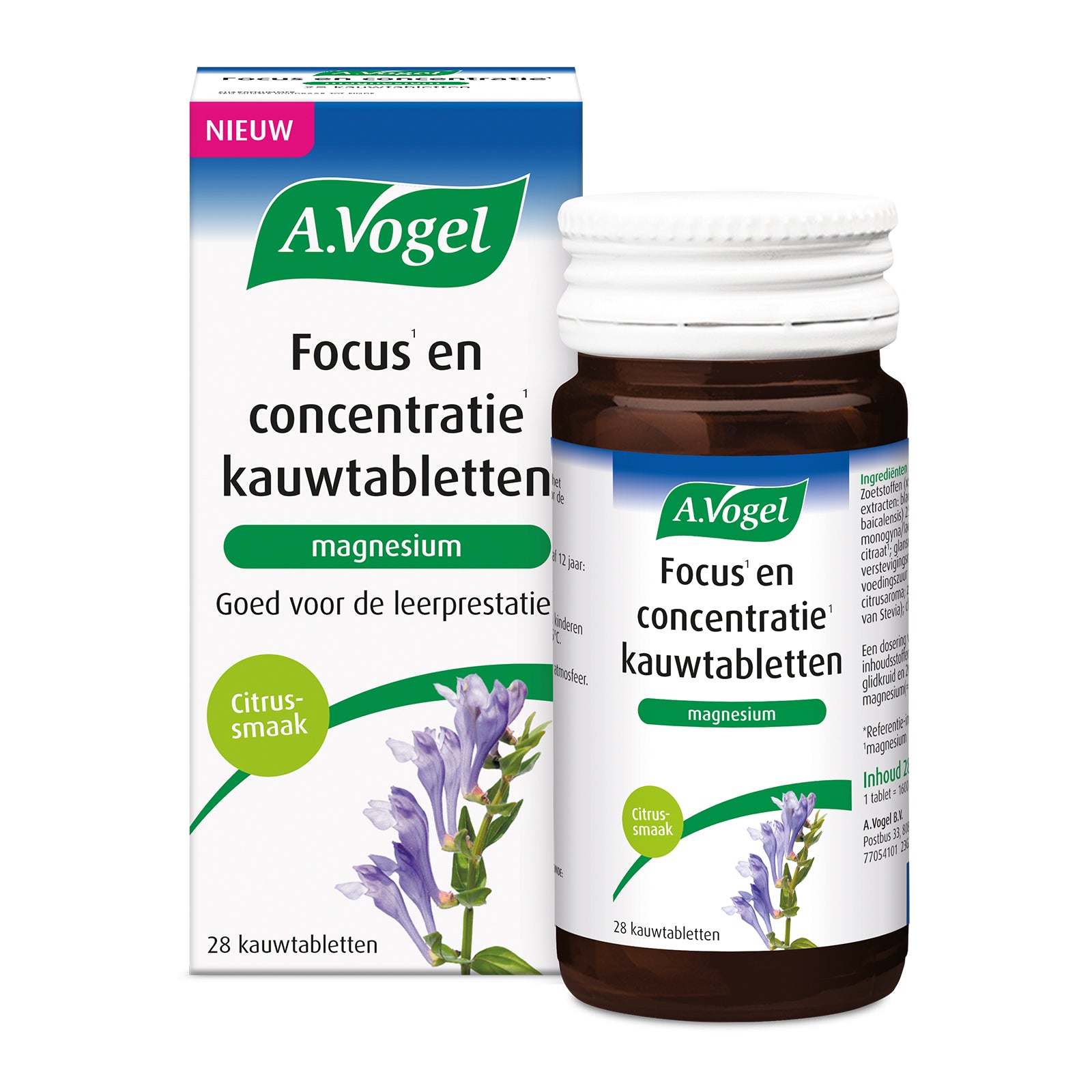 A Vogel Focus en concentratie 28 Kauwtabletten