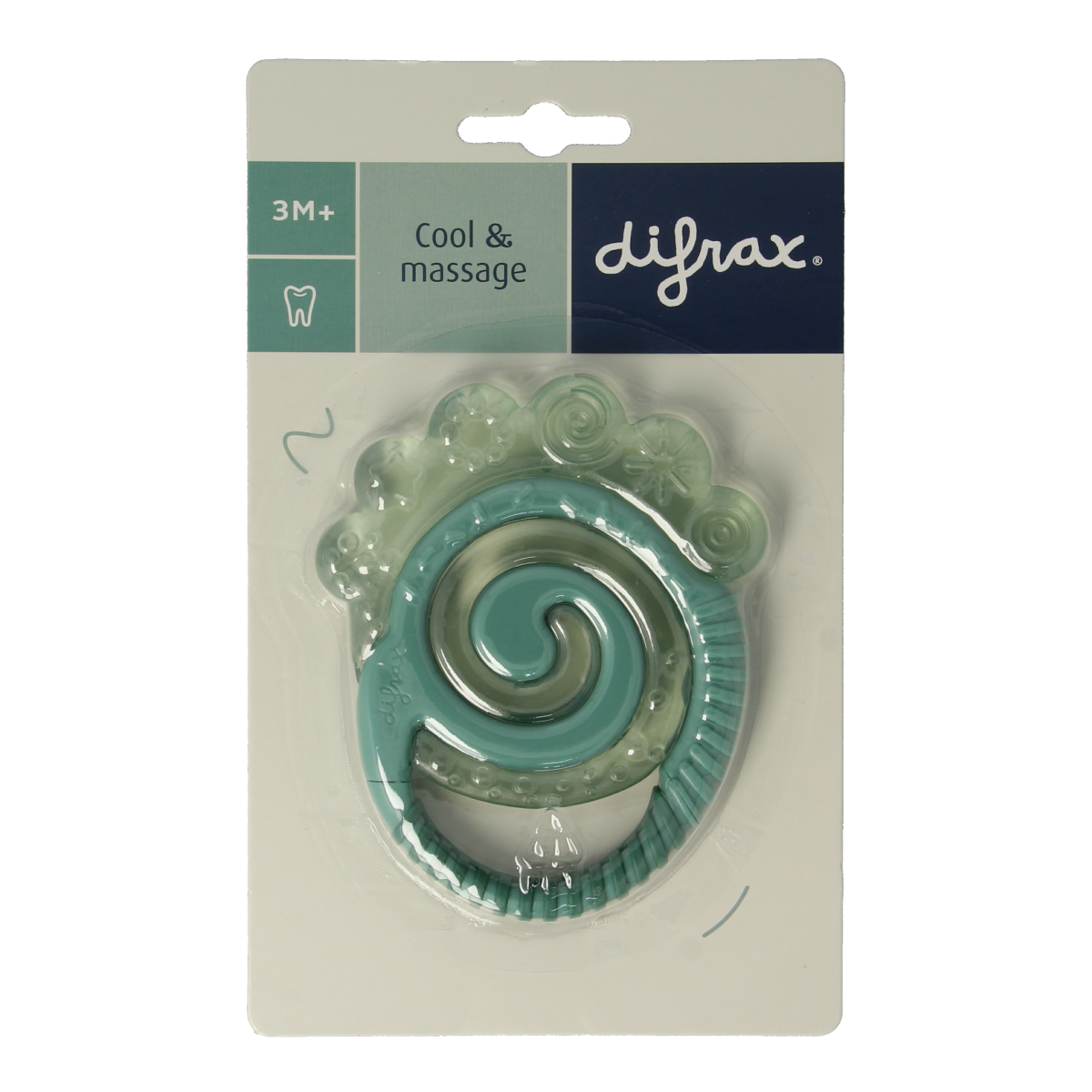 Difrax Natural koel bijtring assorti 1.00 Stuks