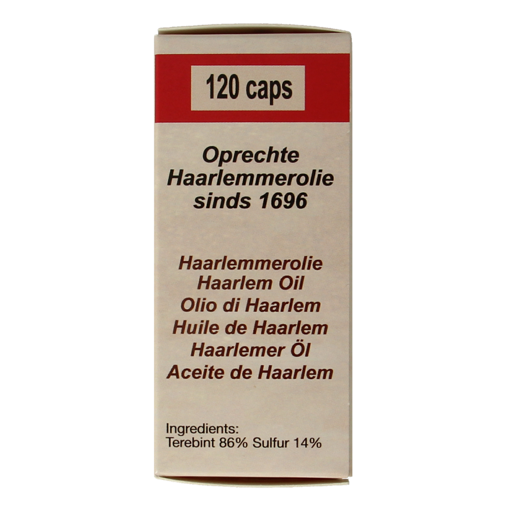 De Koning Tilly Haarlemmerolie 120.00 Capsules