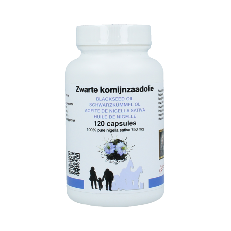 De Koning Tilly Zwarte komijnzaad 120 Capsules