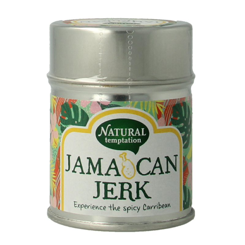 Natural Temptation Jamaican jerk blikje bio 40 Gram