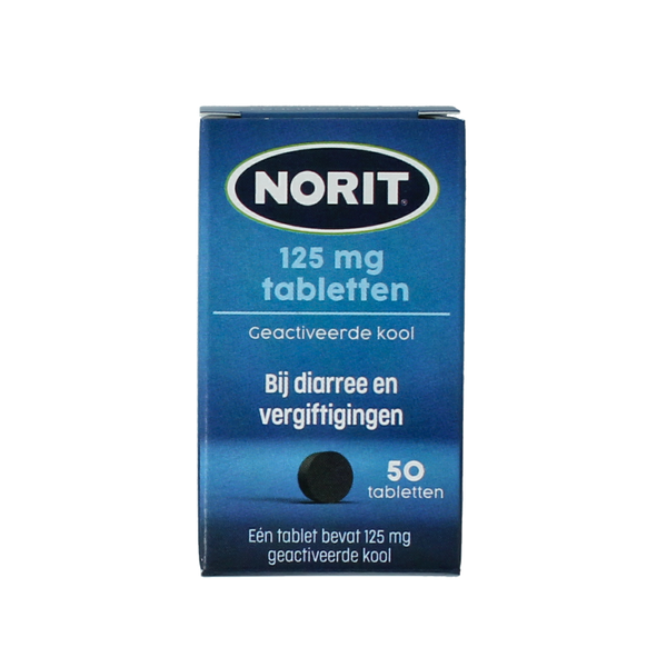 Norit Norit 125mg 50.00 Tabletten