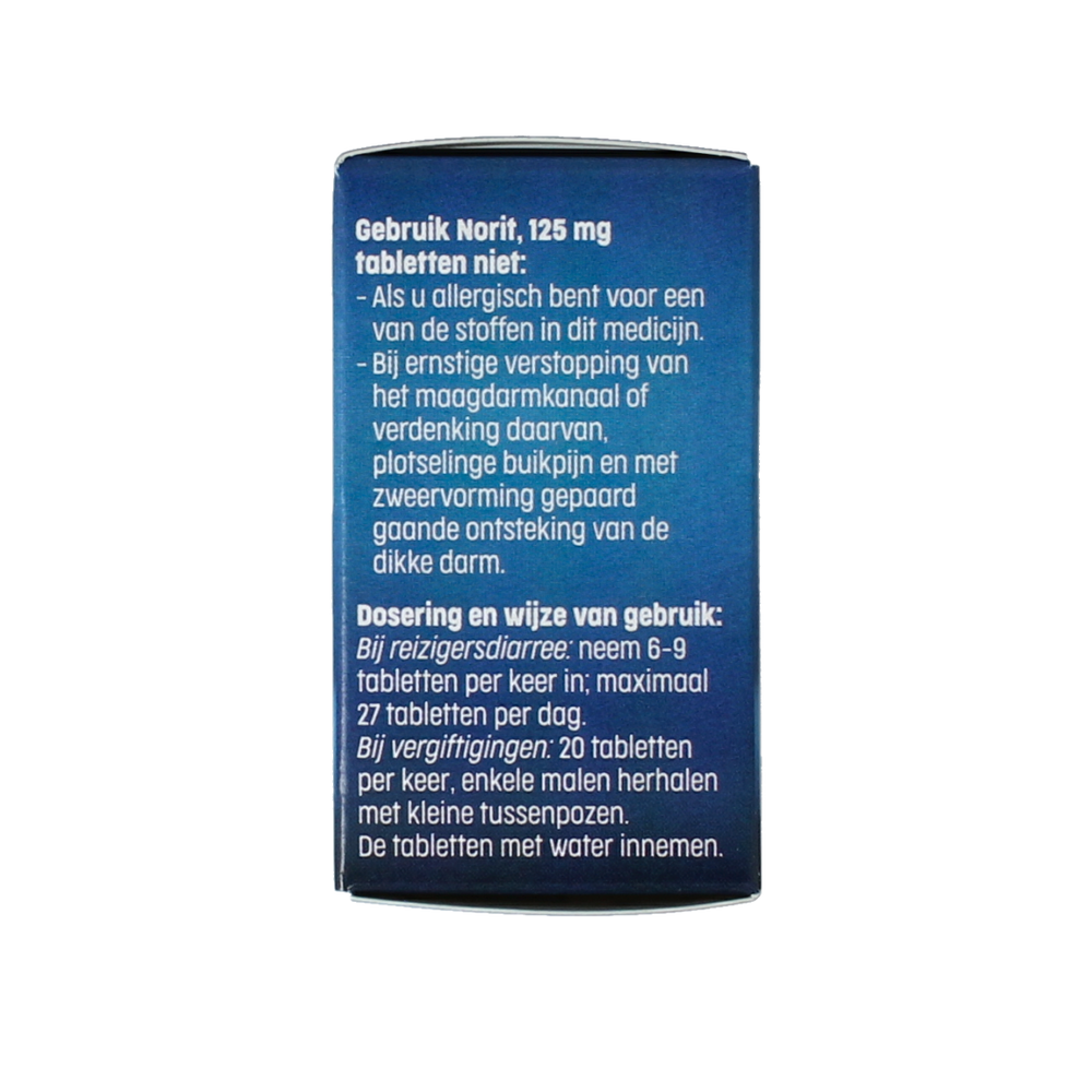 Norit Norit 125mg 50.00 Tabletten