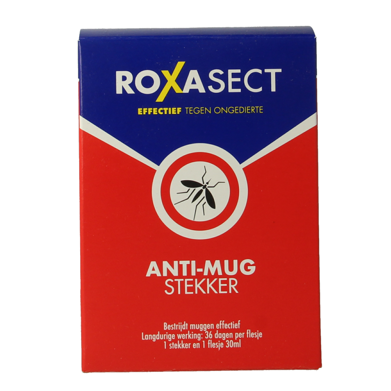 Roxasect Stekker tegen muggen op basis van prallethrin 1 Stuks