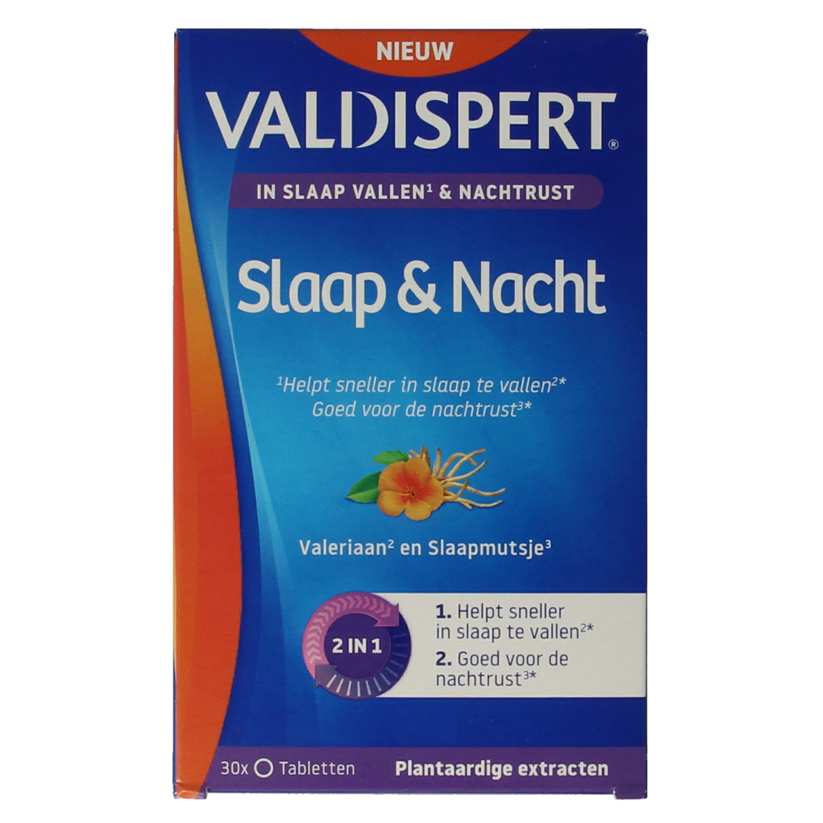 Valdispert Nacht melatonine 5-HTP 30.00 Tabletten