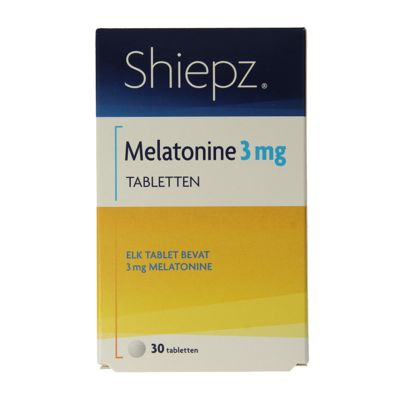 Shiepz Melatonine 3 mg 30 Tabletten