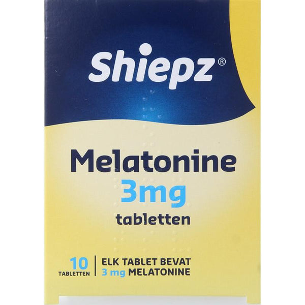 Shiepz Melatonine 3mg 10 Tabletten