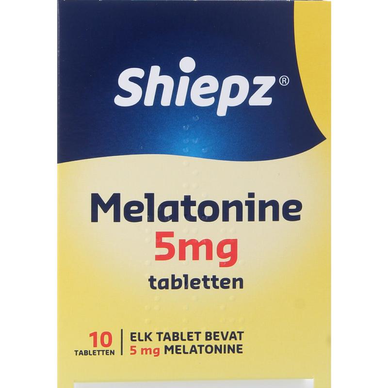 Shiepz Melatonine 5mg 10 Tabletten