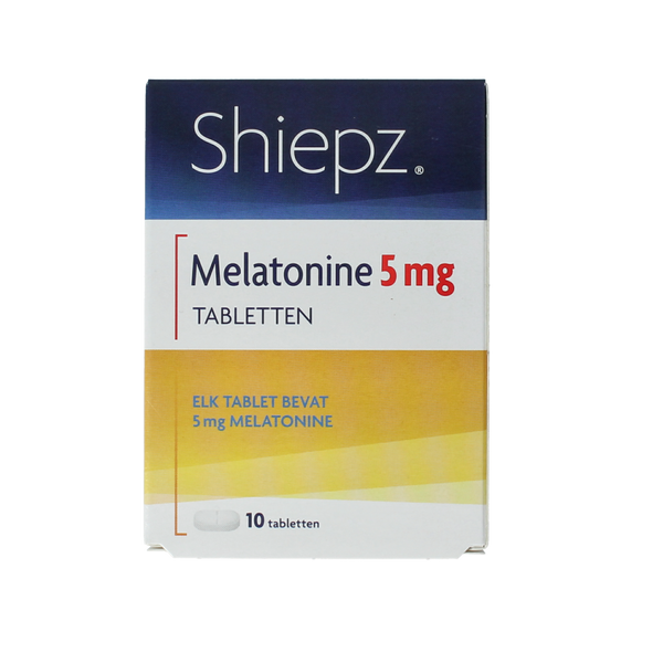 Shiepz Melatonine 5mg 10.00 Tabletten
