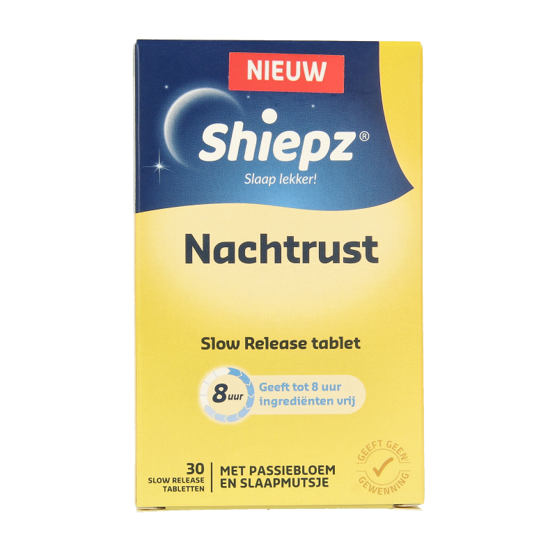Shiepz Nachtrust 8 uur 30 Tabletten
