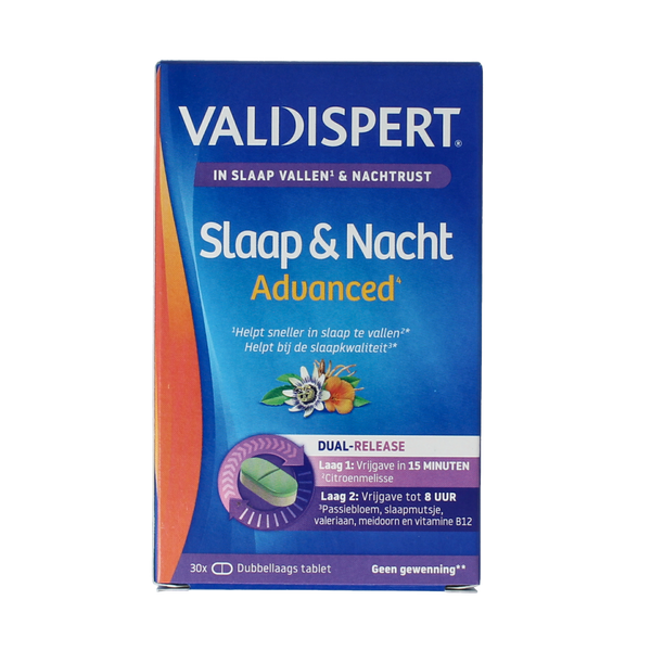 Valdispert Slaap & nacht advanced 30.00 Tabletten