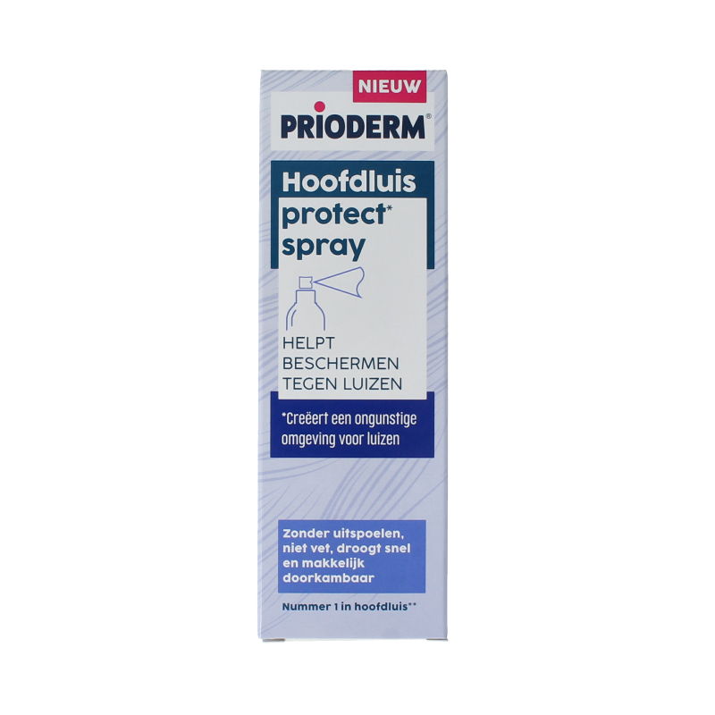 Prioderm Hoofdluis spray & protect 100 Milliliter