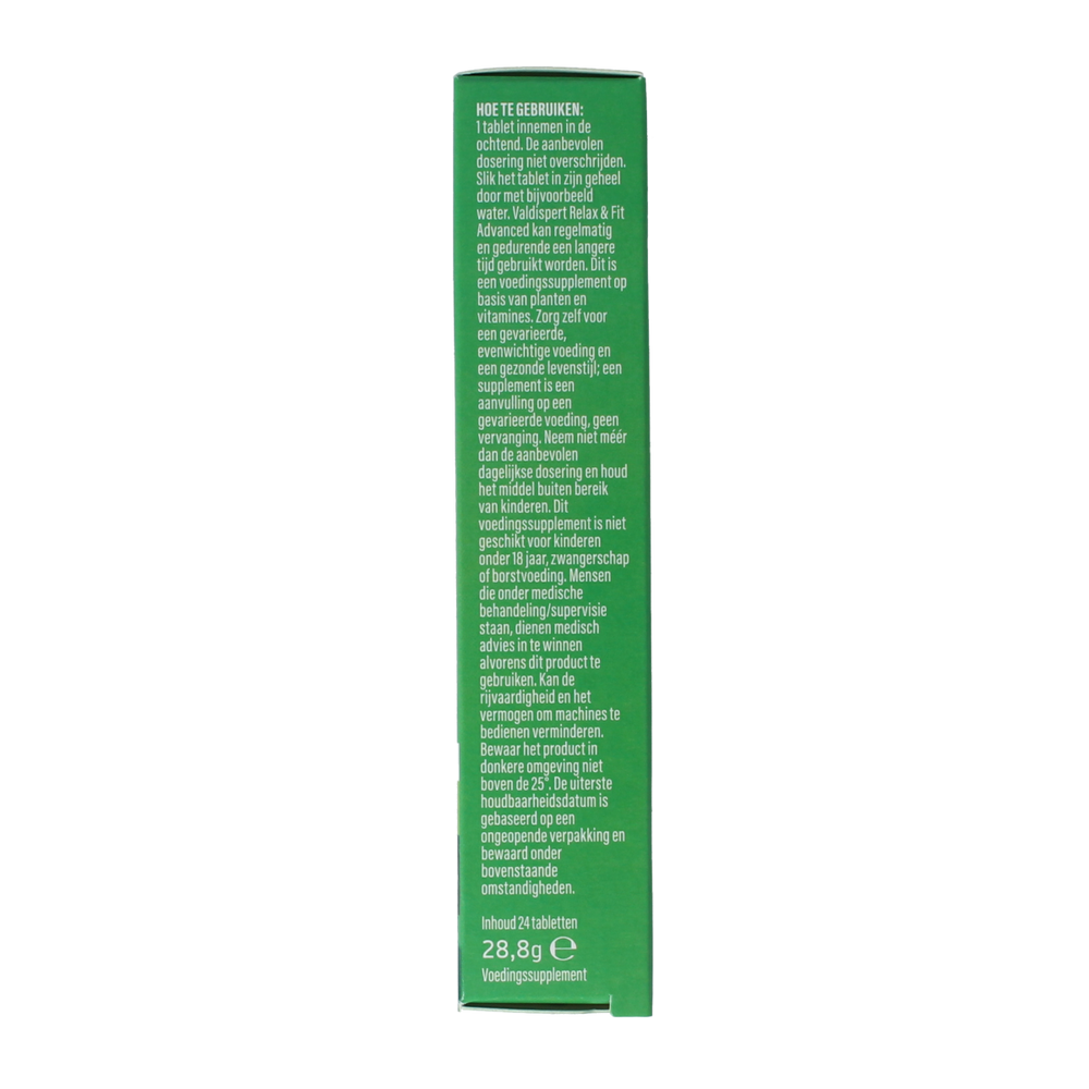 Valdispert Relax & fit advanced 24.00 Tabletten