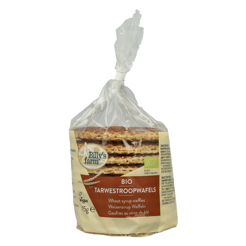 Billy's Farm Tarwestroopwafels bio 315 Gram