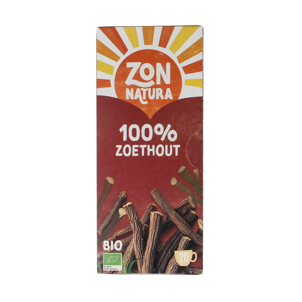 Zonnatura Zoethout thee bio 20.00 Zakjes