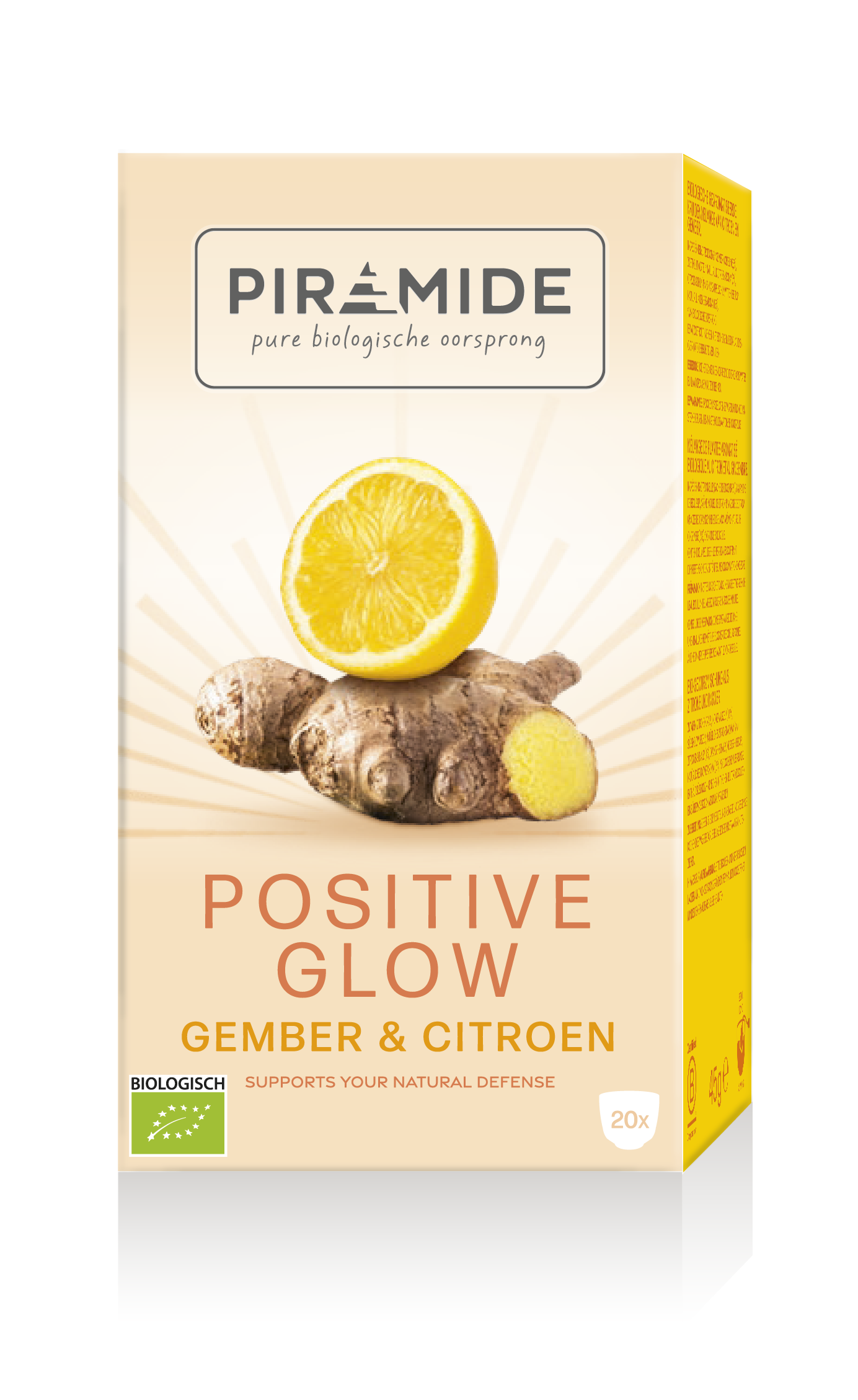 Piramide Positive glow bio 20 Zakjes