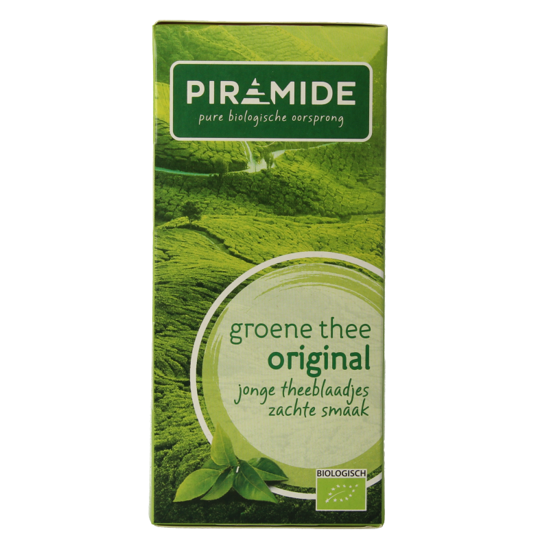 Piramide Groene thee eko original bio 20 Zakjes