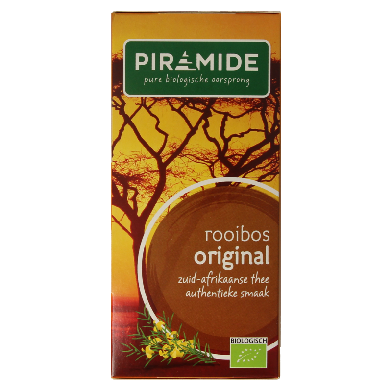 Piramide Rooibos original thee bio 20 Zakjes