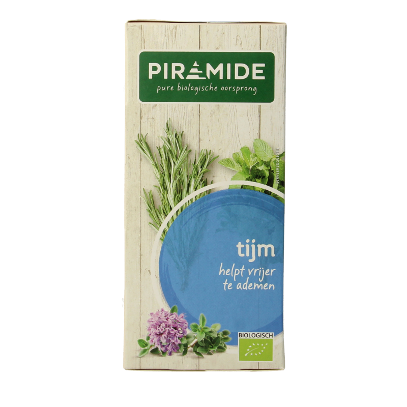 Piramide Tijm thee eko bio 20 Zakjes