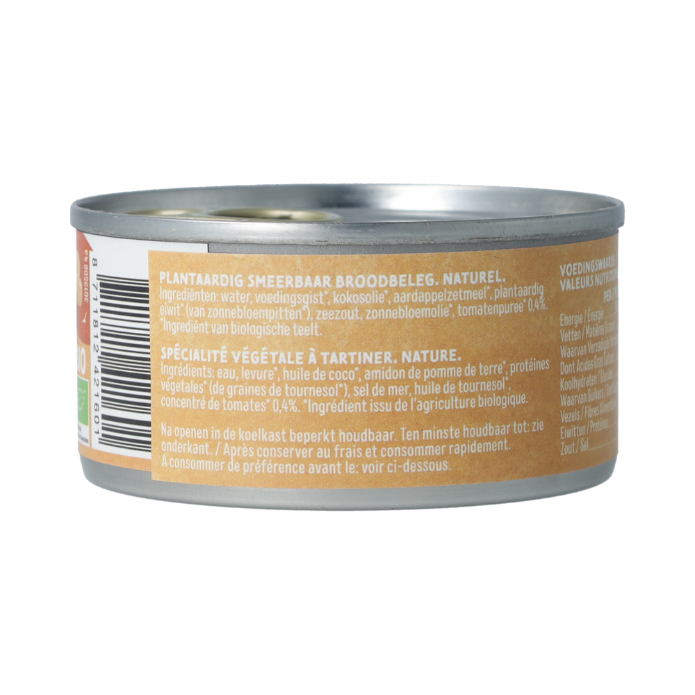 Zonnatura Vegetarische pate naturel bio 125.00 Gram