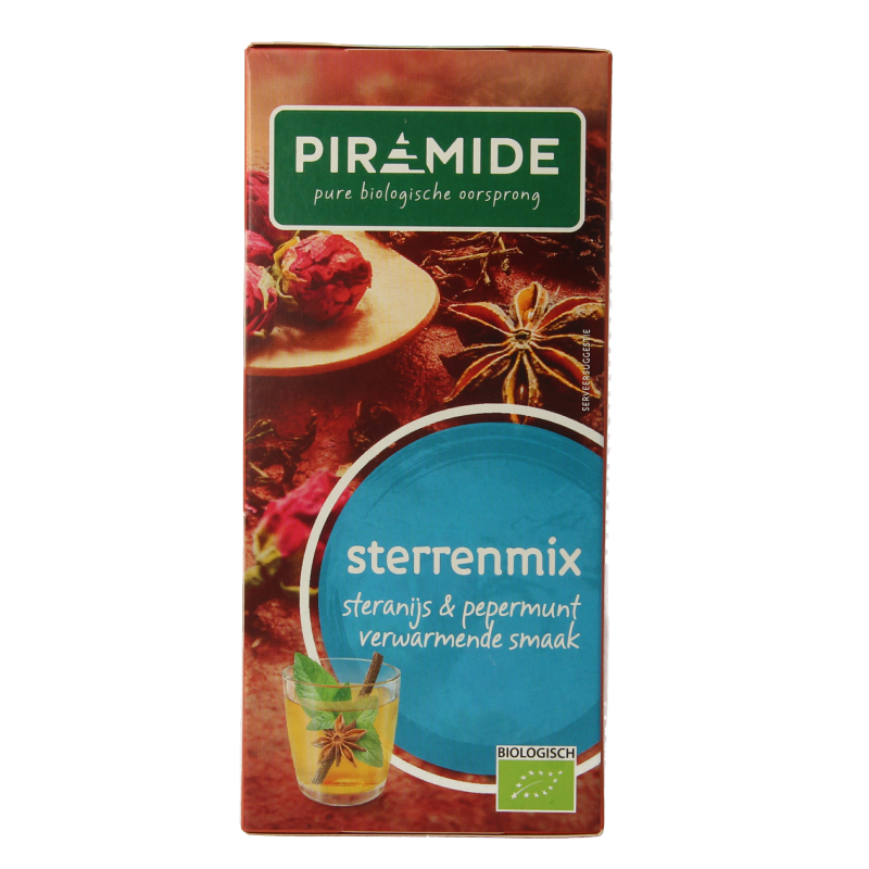 Piramide Sterrenmix thee eko bio 20 Zakjes