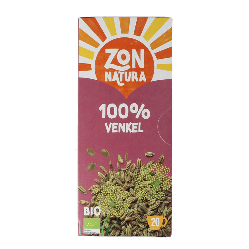 Zonnatura Venkel thee 100% bio 20 Zakjes