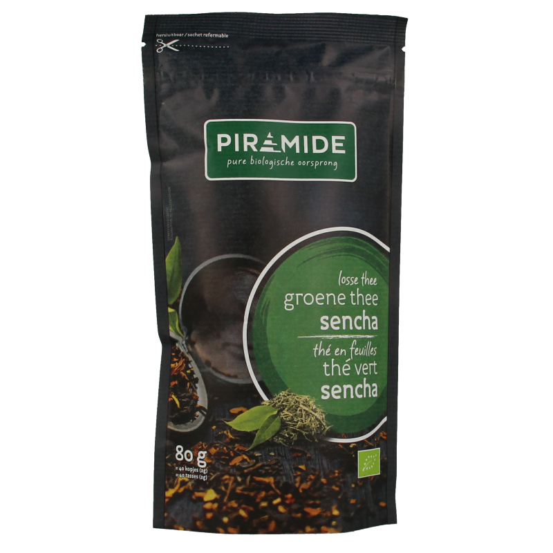 Piramide Groene thee sencha bio 80 Gram