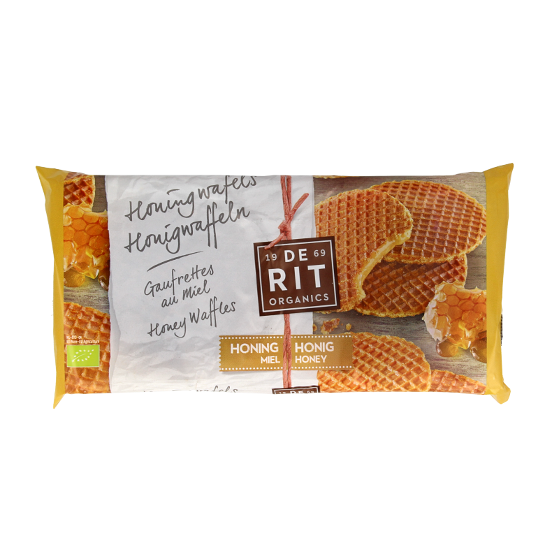 De Rit Honingwafels bio 175 Gram