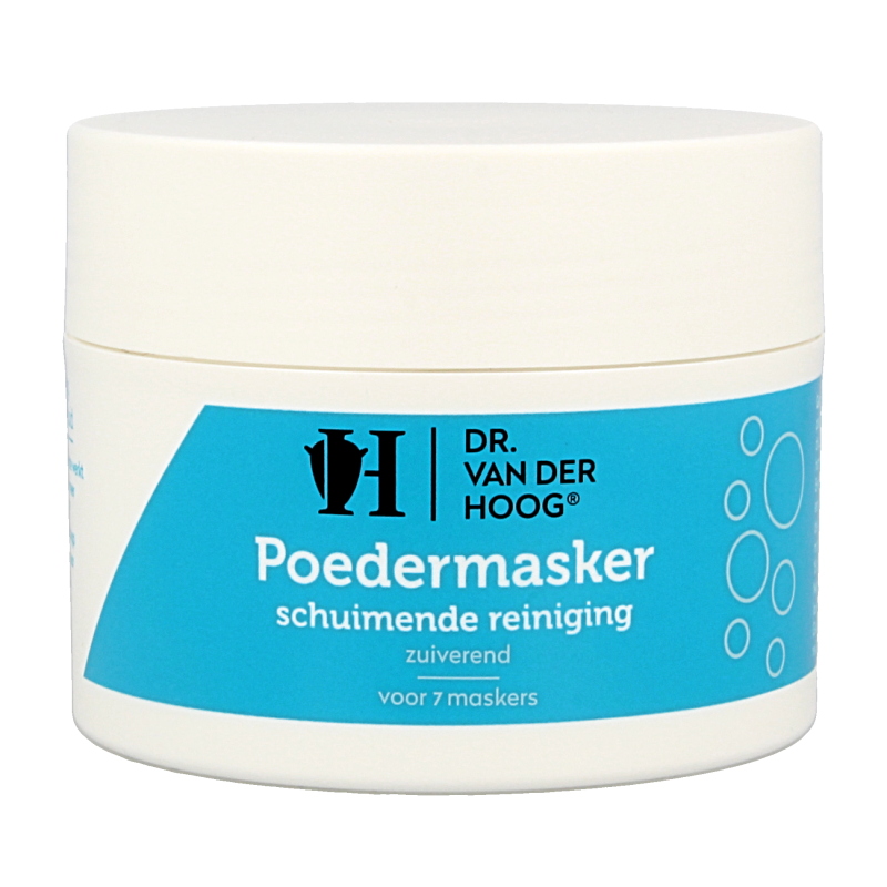 Dr. van der Hoog Poedermasker schuim reiniger 70 Gram