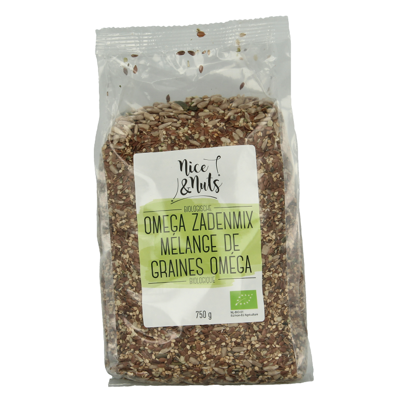 Nice & Nuts Omega zadenmix bio 750 Gram