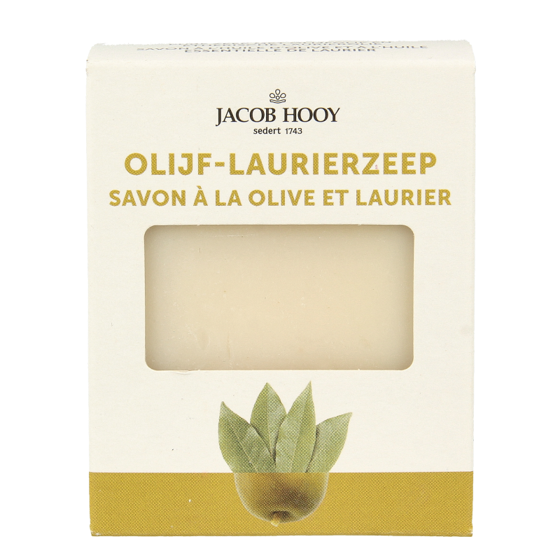 Jacob Hooy Olijf zeep niet vloeibaar 1 Stuks
