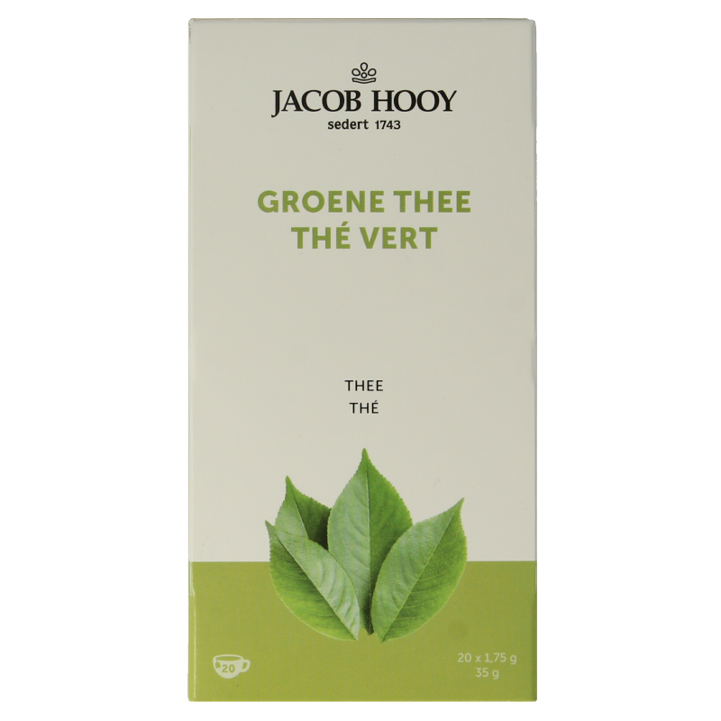Jacob Hooy Groene thee 20 Zakjes
