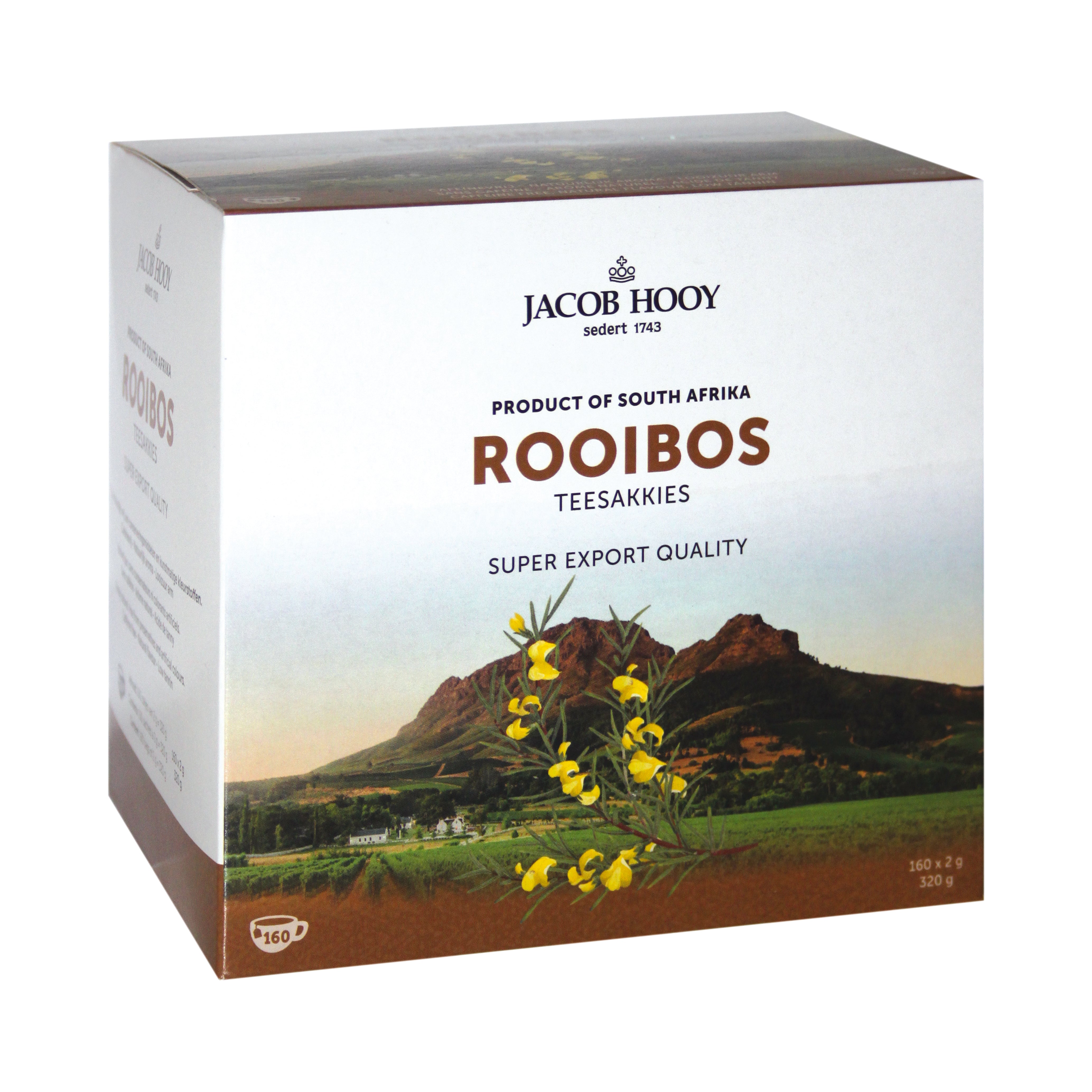 Jacob Hooy Rooibosthee jubileum doos  160.00 Zakjes
