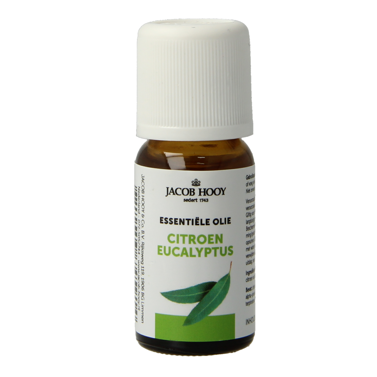 Jacob Hooy Eucalyptus citroen olie 10.00 Milliliter