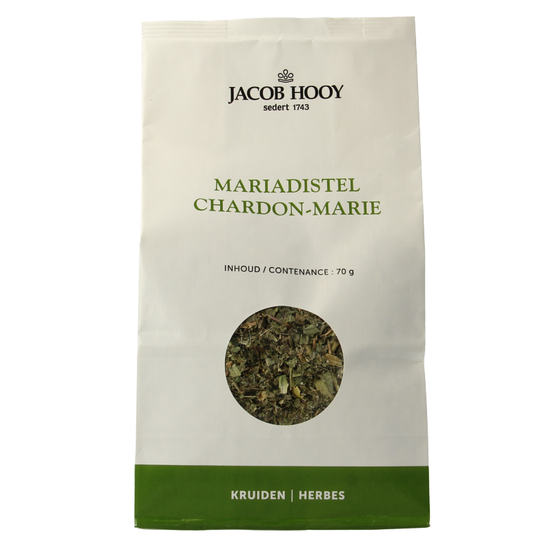 Jacob Hooy Mariadistel kruiden 70 Gram