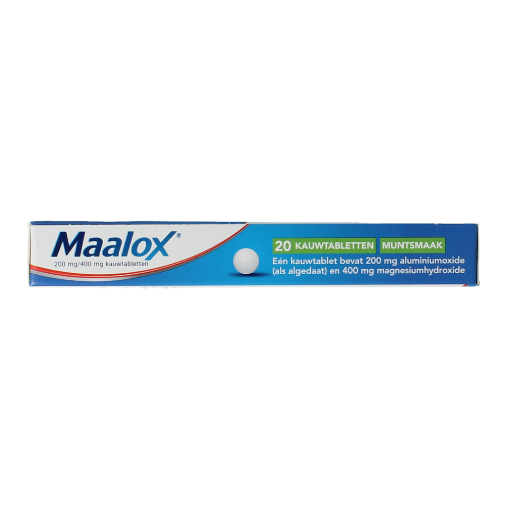 Maalox Kauwtabletten 200/400mg 20.00 Kauwtabletten