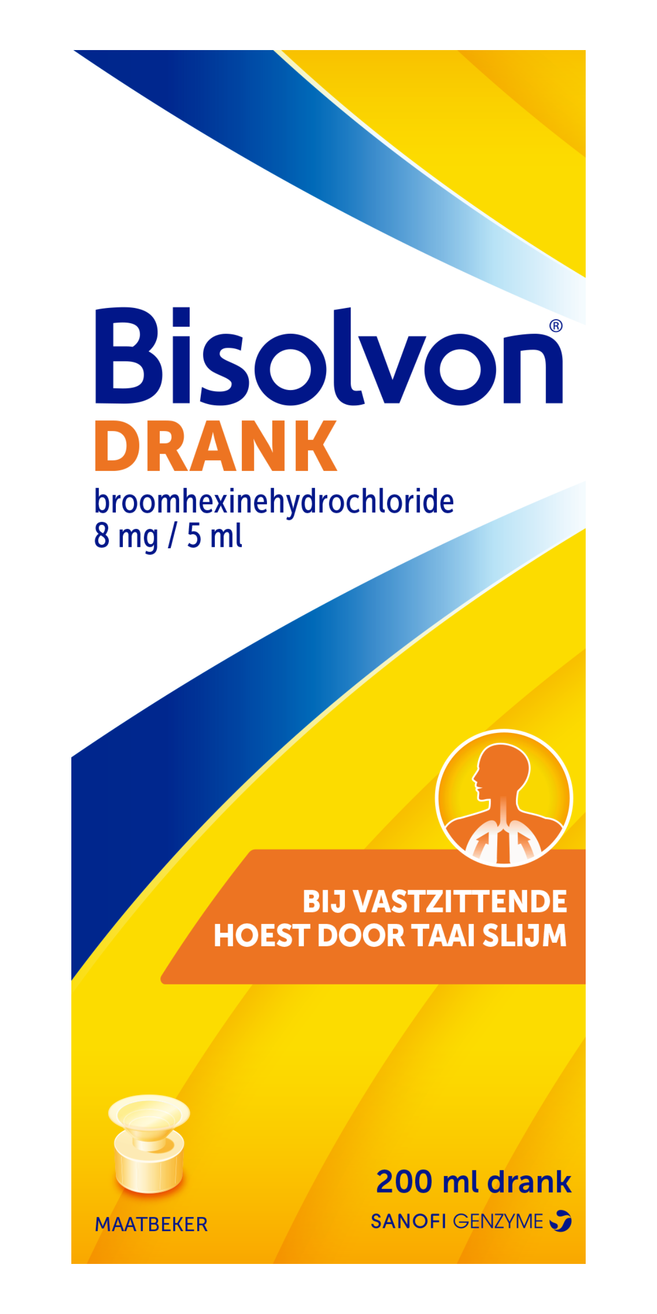 Bisolvon Drank 8mg/5ml 200 Milliliter