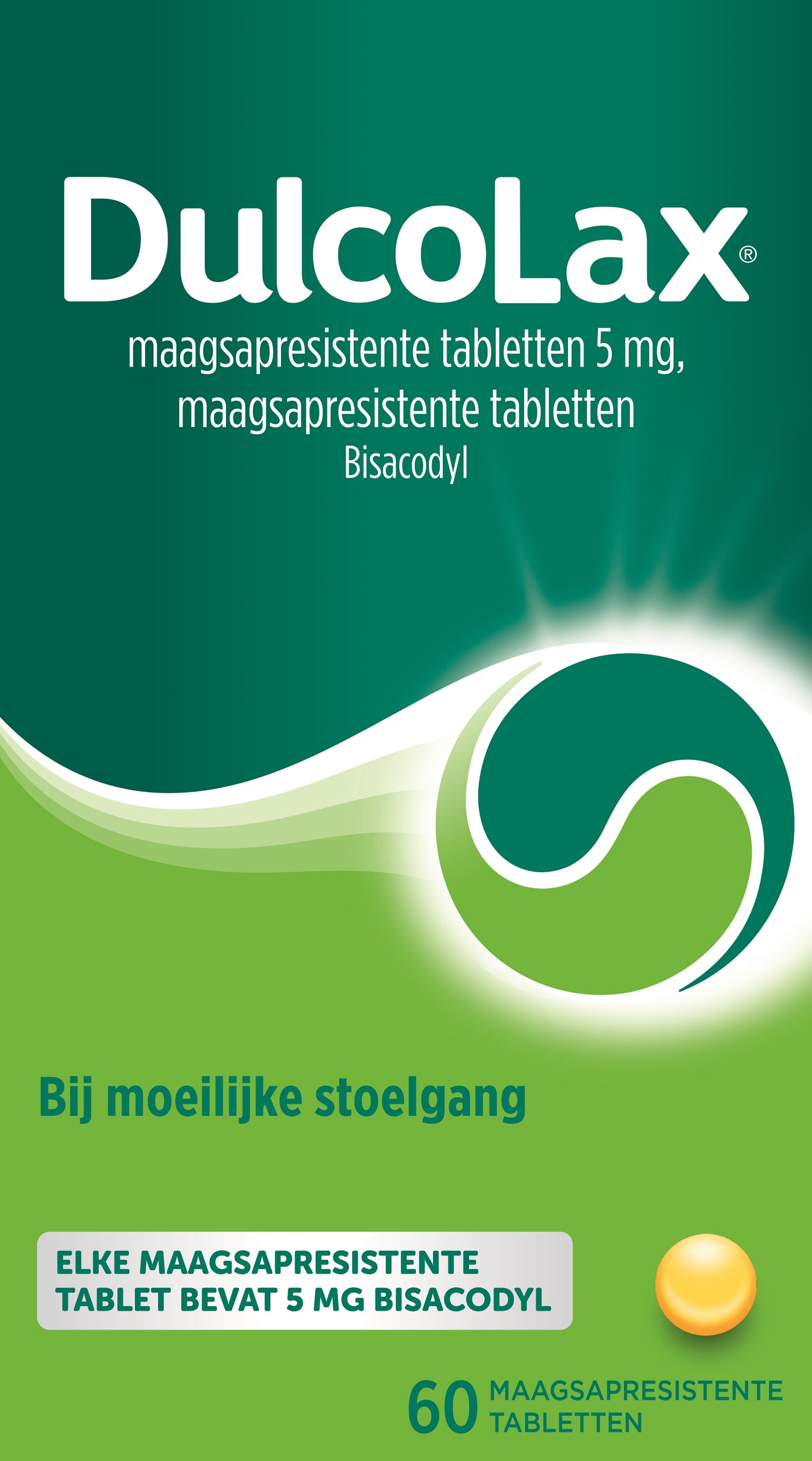 Dulcolax Bisacodyl 5mg 60 Tabletten