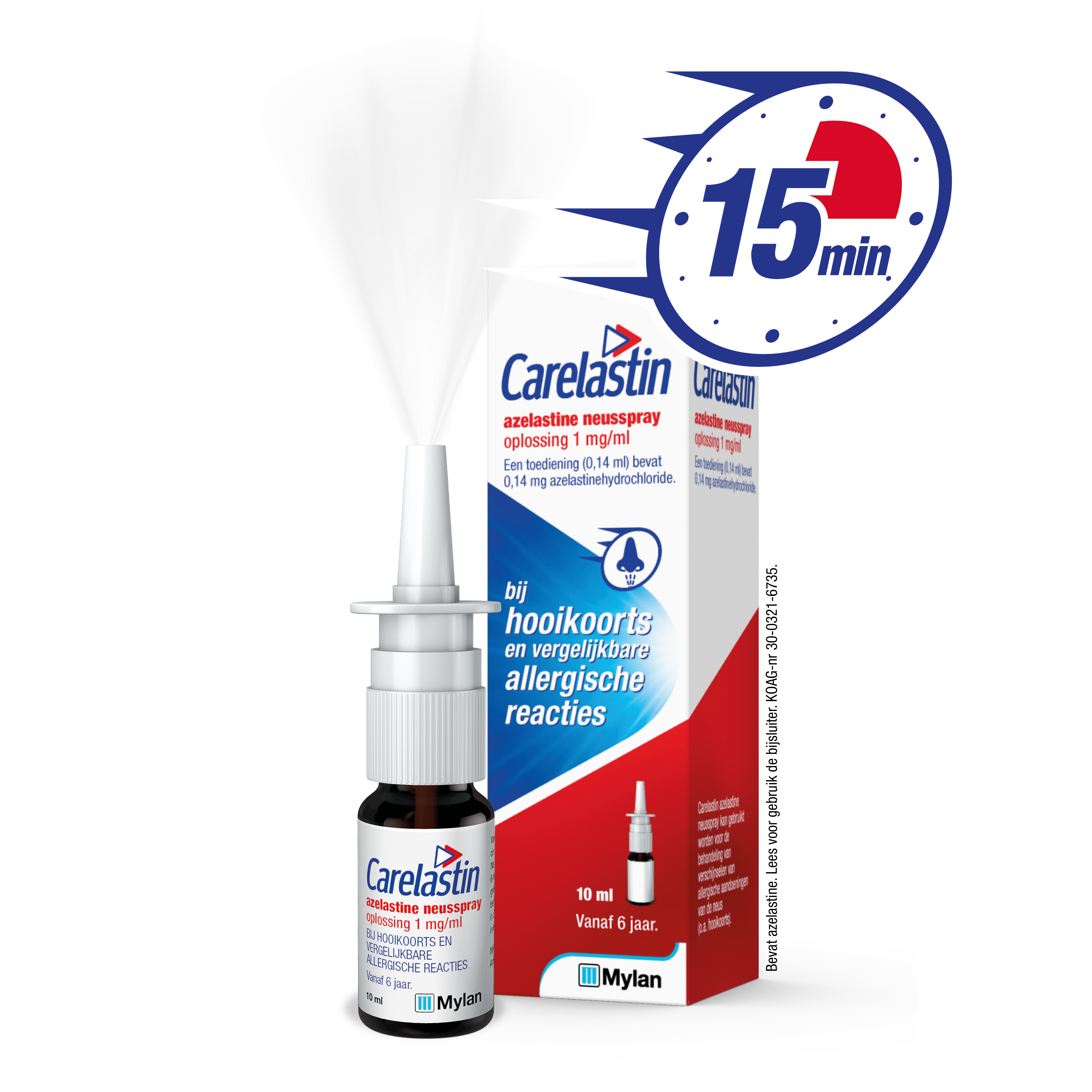Carelastin Neusspray azelastine 10.00 Milliliter