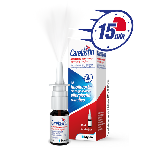 Carelastin Neusspray azelastine 10.00 Milliliter