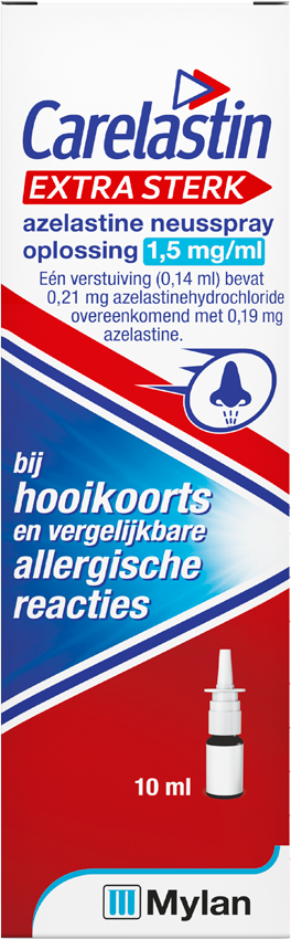 Carelastin Neusspray azelastine extra sterk 10 Milliliter