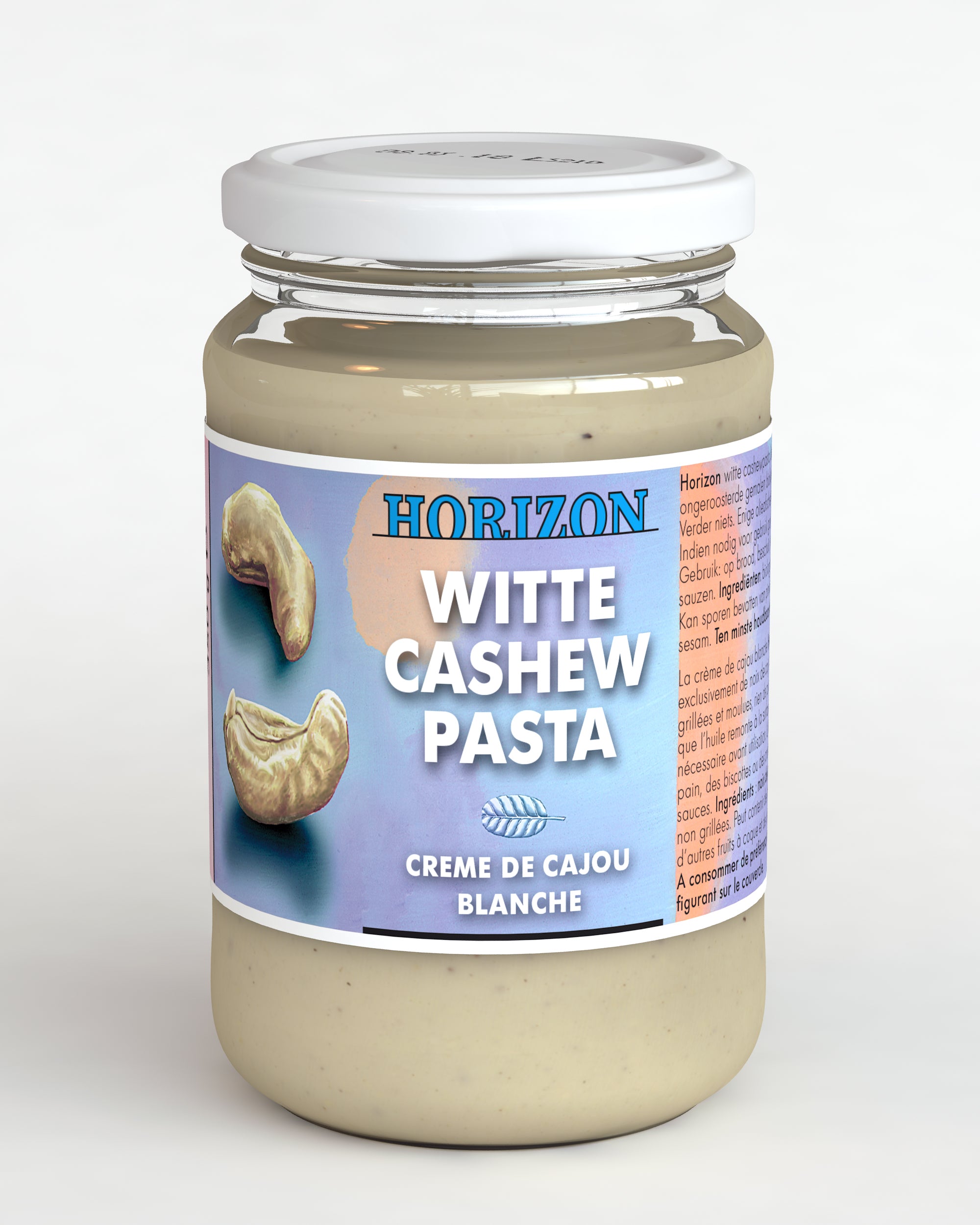 Horizon Witte cashewpasta eko bio 350.00 Gram